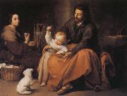 Bartolome Esteban Murillo, Holy Family and the birds